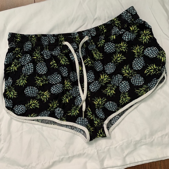 Pineapple Drawstring Shorts - Picture 1 of 4